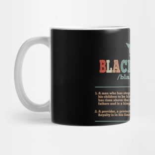 Black Father - Happy Fathers Day - Happy Black fathers day Mug